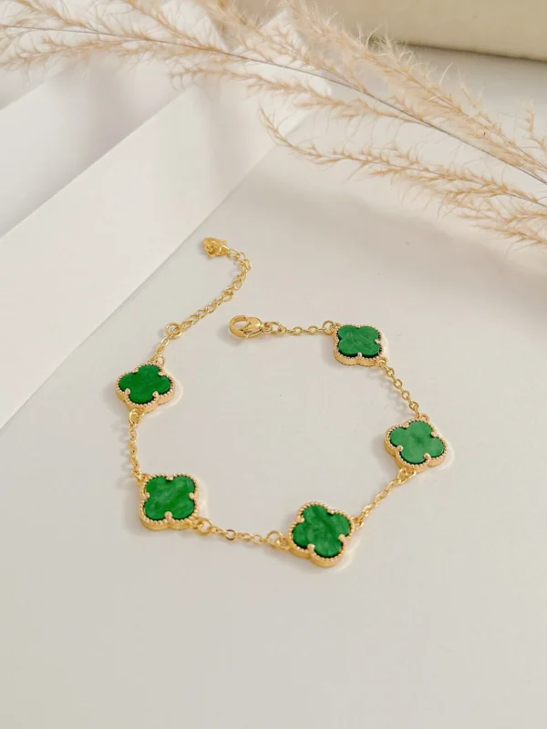 Pulsera Trebol Green