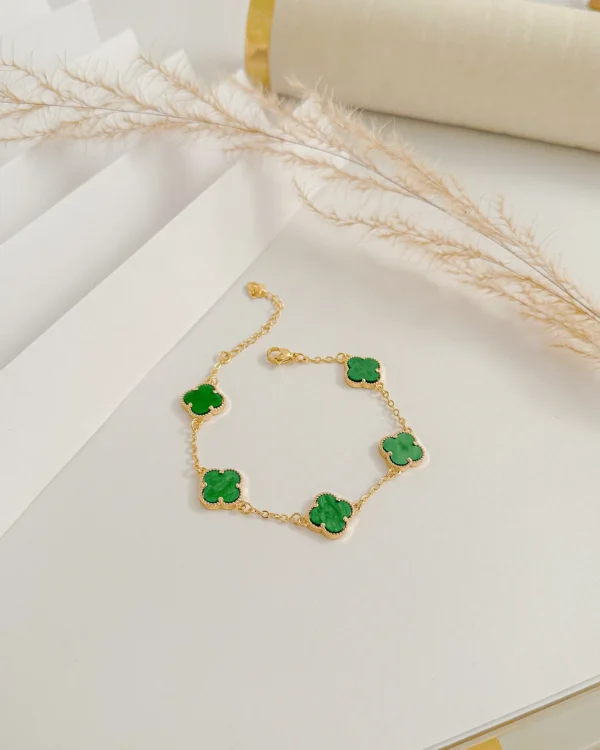 Pulsera Trebol Green